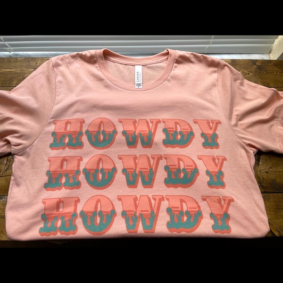 Howdy T-shirt - Picture 1 of 2